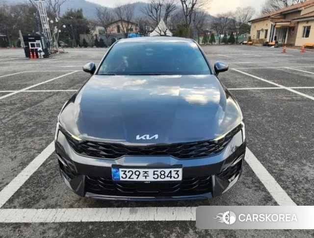 Kia The New K5 Hybrid 3rd generation 2024 Серый из Кореи