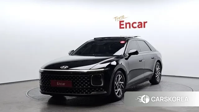 Hyundai Grandeur (GN7) 2023 Черный из Кореи