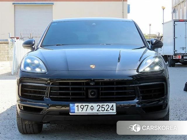 Porsche Cayenne (PO536) 2021 Черный из Кореи