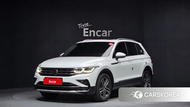 Volkswagen Tiguan second Generation 2023 Белый из Кореи