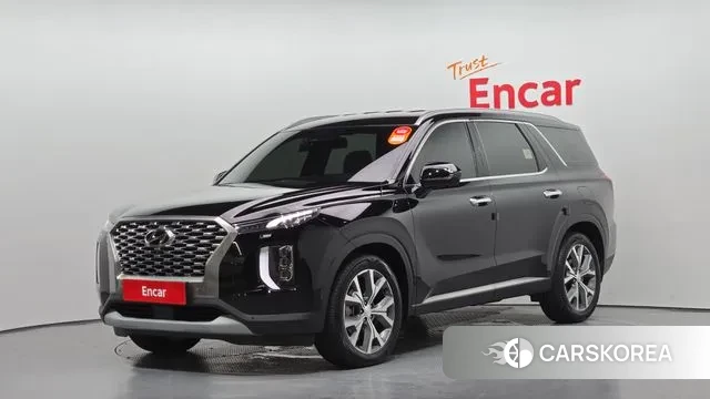 Hyundai Palisade 2021 Черный из Кореи