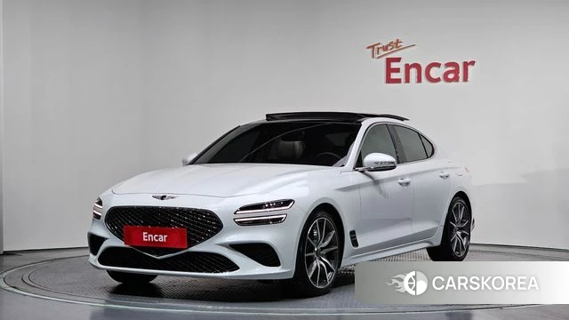 Genesis The New G70 2022 Белый из Кореи