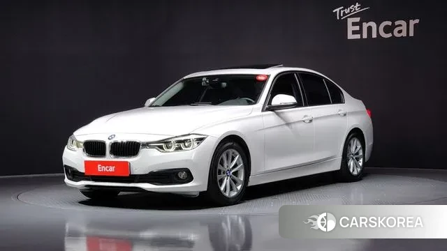 BMW 3 Series (F30) 2018 Белый из Кореи