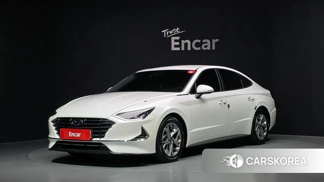Hyundai Sonata (DN8) 2020 Белый из Кореи