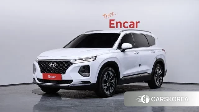 Hyundai Santa Fe TM 2018 Белый из Кореи