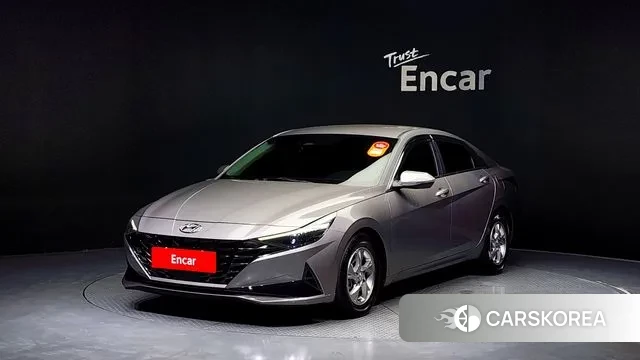 Hyundai Avante (CN7) 2020 Серебряный из Кореи