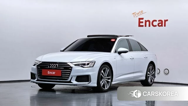 Audi A6 (C8) 2022 Белый из Кореи