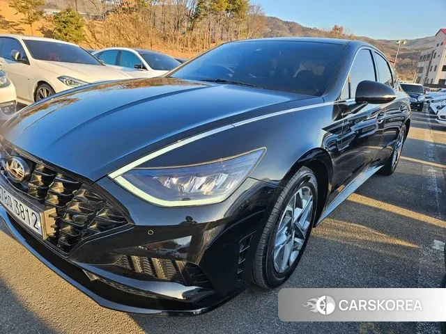 Hyundai Sonata (DN8) 2022 Черный из Кореи