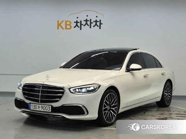 Mercedes-Benz S-Class W223 2022 Белый из Кореи