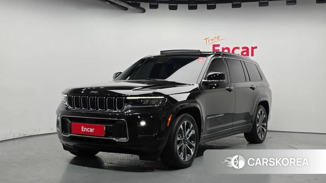 Jeep Grand Cherokee (WL) 2021 Черный из Кореи