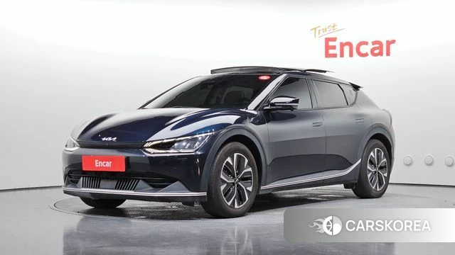 Kia EV6 2022 Синий из Кореи
