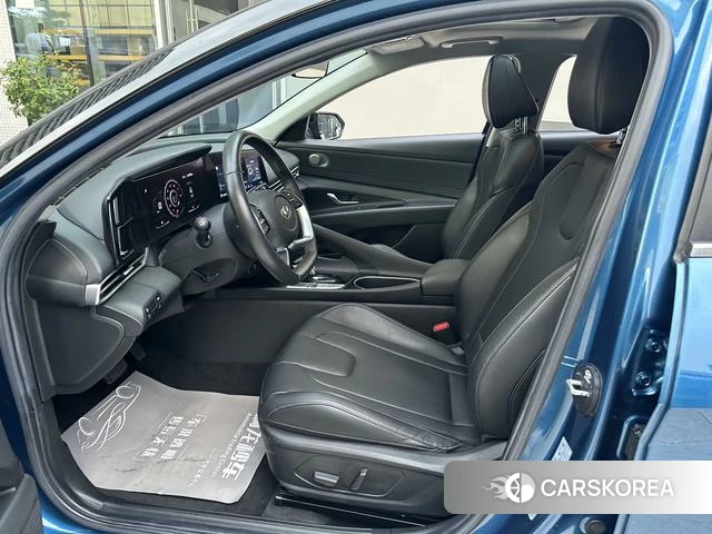 Hyundai Elantra 2021 Синий из Китая