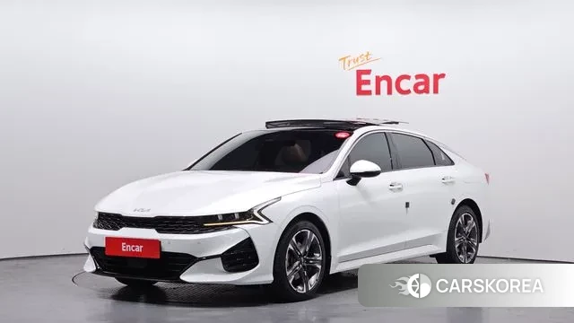 Kia K5 3rd generation 2022 Белый из Кореи
