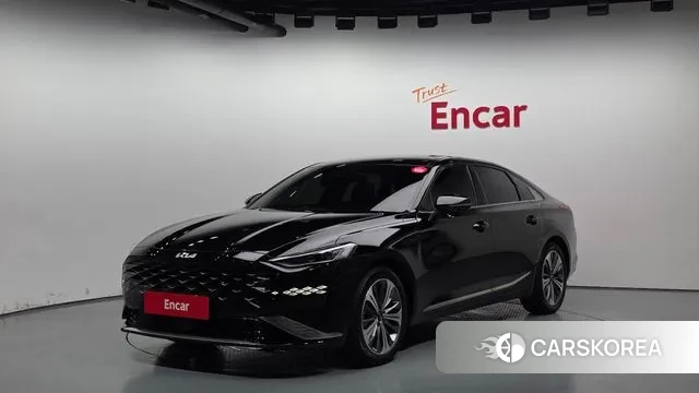 Kia K8 Hybrid 2023 Черный из Кореи