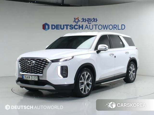 Hyundai Palisade 2021 Белый из Кореи