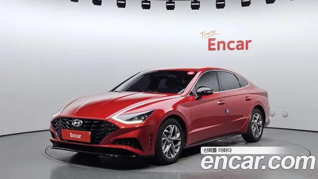 Hyundai Sonata (DN8) 2020 Красный из Кореи