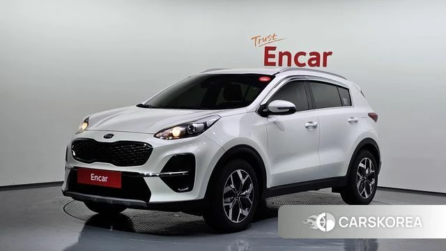 Kia Sportage The Bold 2019 Белый из Кореи