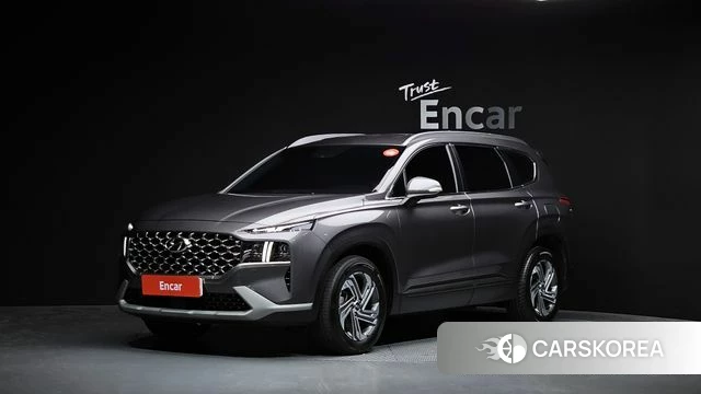 Hyundai The New Santa Fe 2022 Серый из Кореи