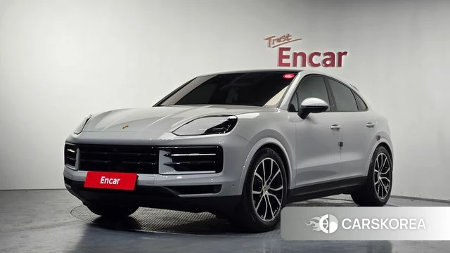 Porsche Cayenne (PO536) 2023 Серебристо-серый из Кореи