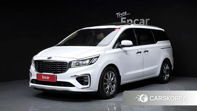 Kia The New Carnival 2018 Белый из Кореи