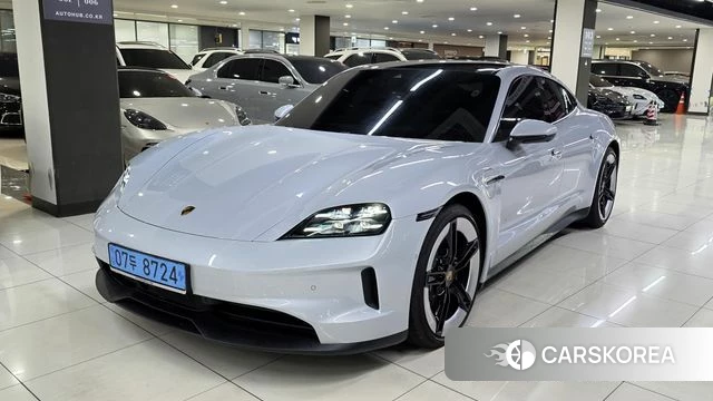Porsche Taycan 2025 Белый из Кореи