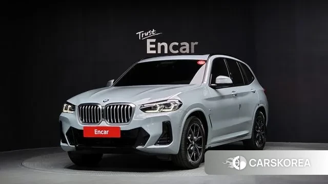 BMW X3 (G01) 2024 Серебристо-серый из Кореи
