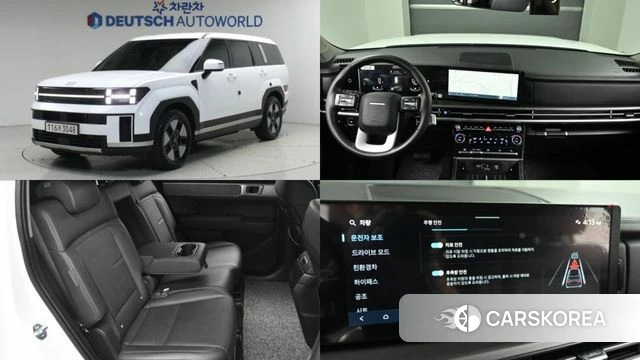 Hyundai Santa Fe (MX5) 2023 Белый из Кореи