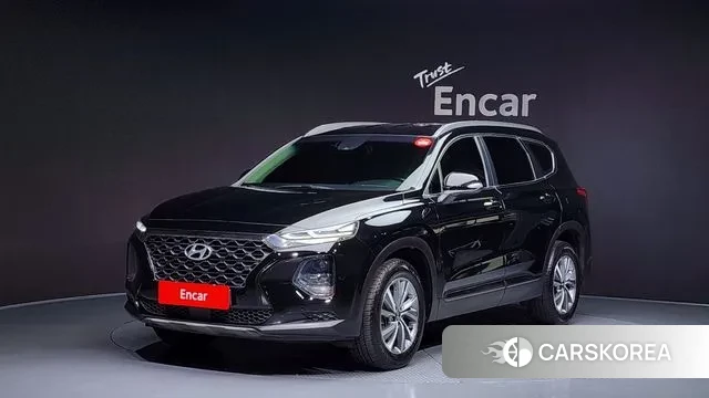 Hyundai Santa Fe TM 2019 Черный из Кореи
