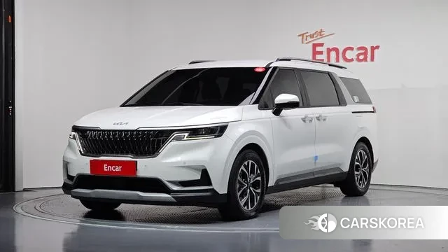 Kia Carnival 4th generation 2021 Белый из Кореи