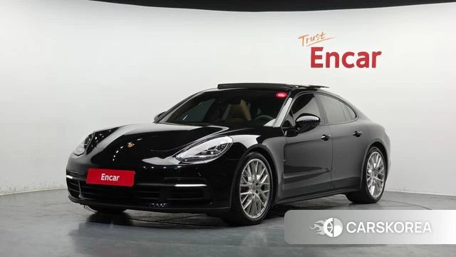 Porsche Panamera (971) 2018 Черный из Кореи