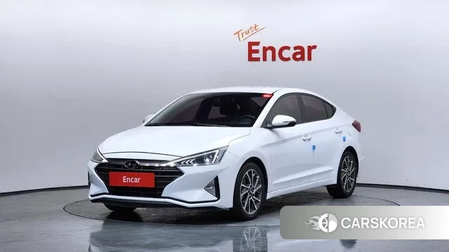 Hyundai The New Avante AD 2019 Белый из Кореи