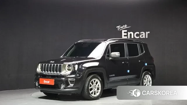 Jeep Renegade 2020 Черный из Кореи