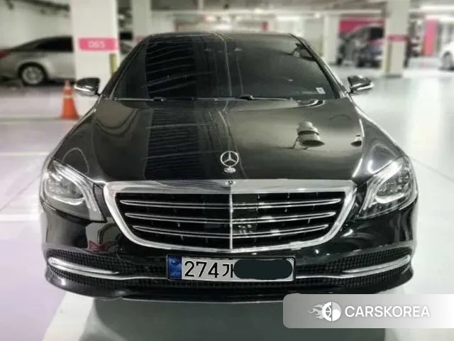 Mercedes-Benz S-Class W222 2018 Черный из Кореи