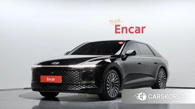 Hyundai Grandeur Hybrid (GN7) 2025 Черный из Кореи
