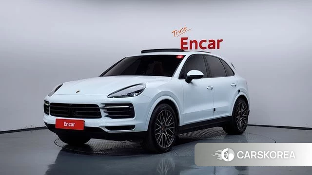 Porsche Cayenne (PO536) 2022 Белый из Кореи