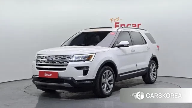 Ford Explorer 2018 Белый из Кореи