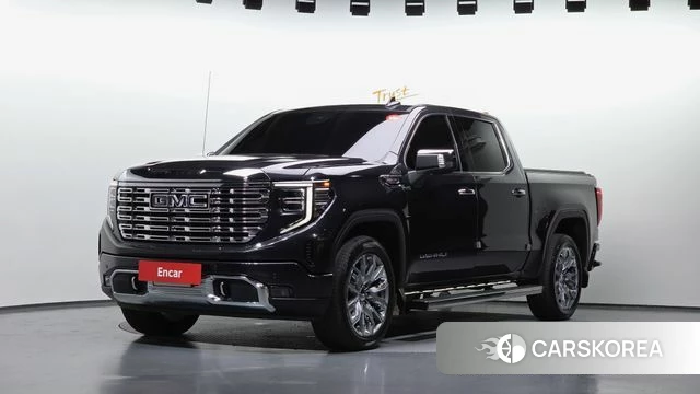 GMC Sierra 2024 Черный из Кореи