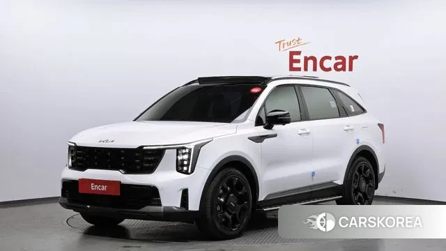 Kia The New Sorento 4th Generation 2025 Белый из Кореи
