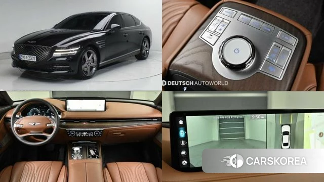 Genesis G80 (RG3) 2023 Черный из Кореи