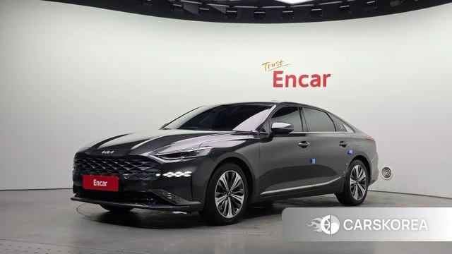 Kia K8 Hybrid 2021 Серый из Кореи