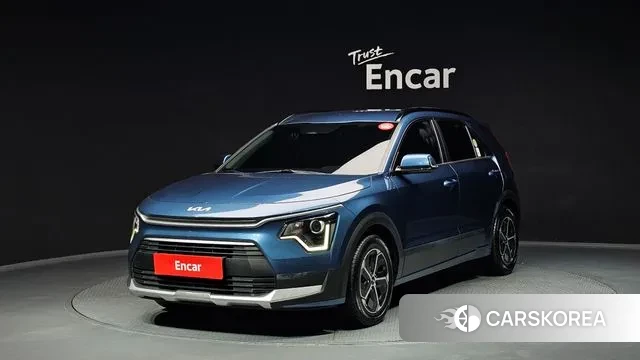Kia Di Ol Nu Niro 2022 Синий из Кореи