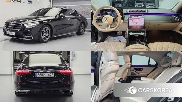 Mercedes-Benz S-Class W223 2021 Черный из Кореи