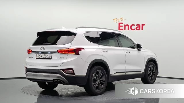 Hyundai Santa Fe TM 2018 Белый из Кореи