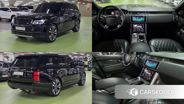 Land Rover Range Rover 4th Generation 2018 Черный из Кореи