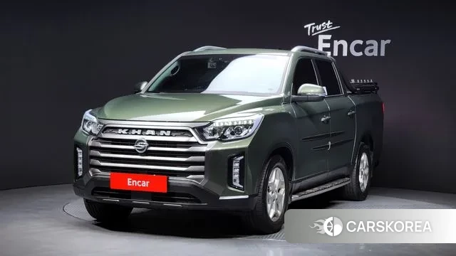 Ssangyong The New Rexton Sports Cannes 2023 Темно-зеленый из Кореи