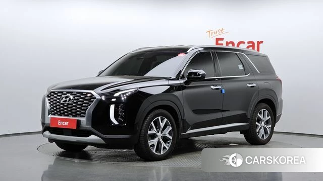 Hyundai Palisade 2021 Черный из Кореи