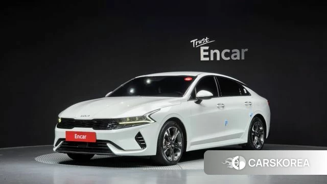 Kia K5 Hybrid 3rd Generation 2022 Белый из Кореи