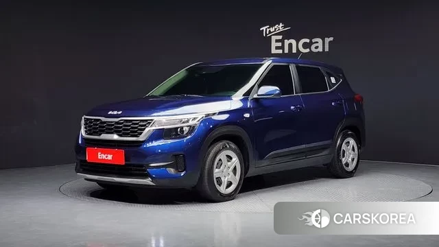 Kia Seltos 2022 Синий из Кореи