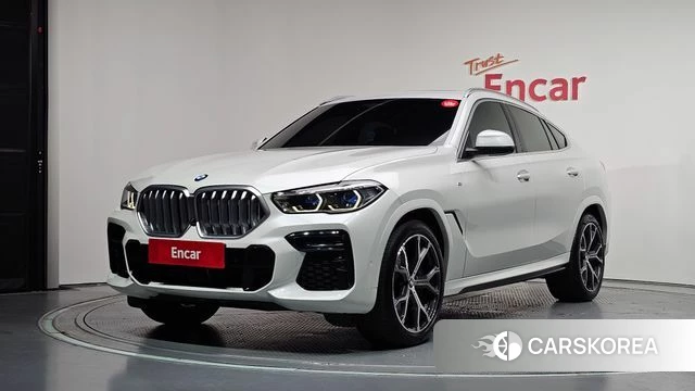 BMW X6 (G06) 2022 Белый из Кореи