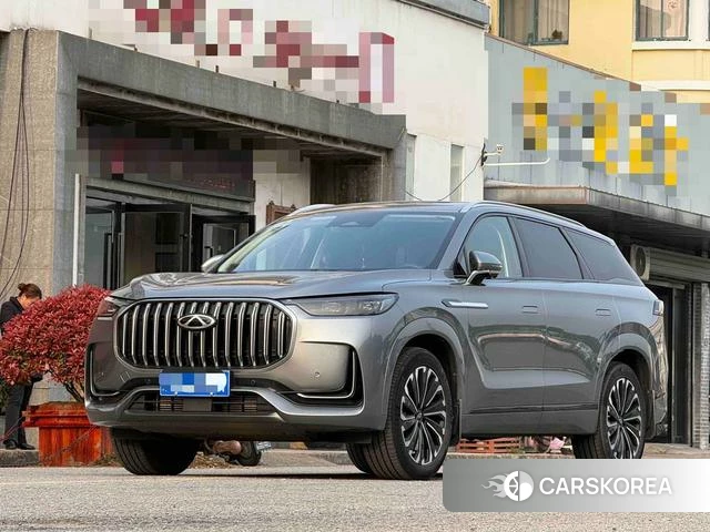 Chery Tiggo 9 2023 Темно-серый из Китая